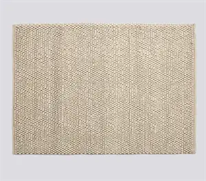 Hay - Peas tæppe Lysegrå - Soft Grey - 140 x 200 cm